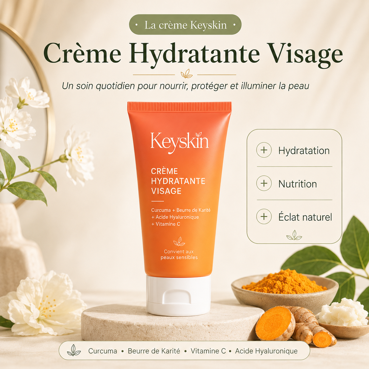 Crème Peau Lisse & Équilibrée