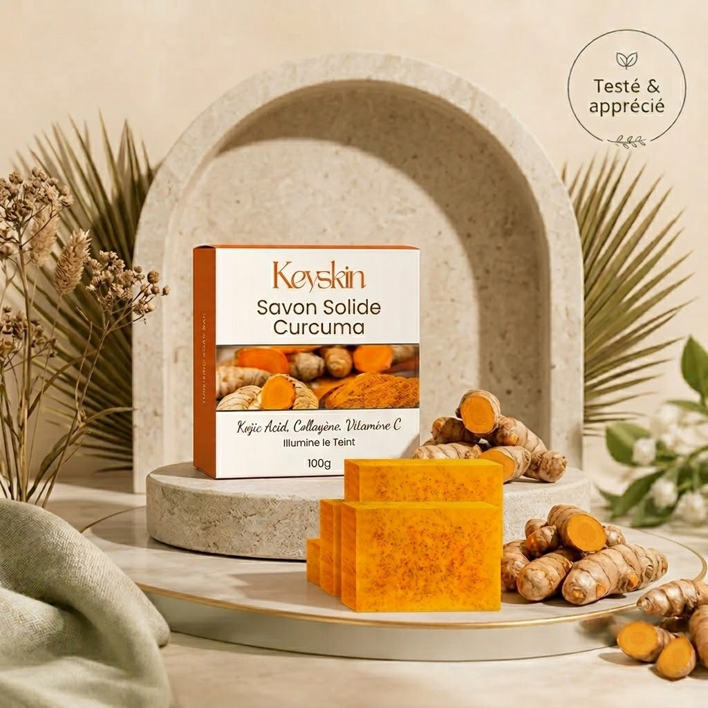 Savon au curcuma